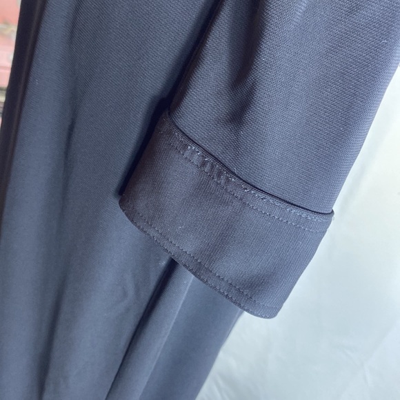 rag & bone Black Jersey Midi Dress work or Cocktail LBD XL 12 - Picture 6 of 11